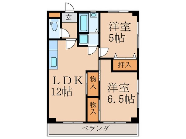 イムズヒル別院の物件間取画像